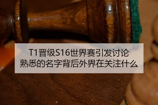 T1晋级S16世界赛引发讨论 熟悉的名字背后外界在关注什么